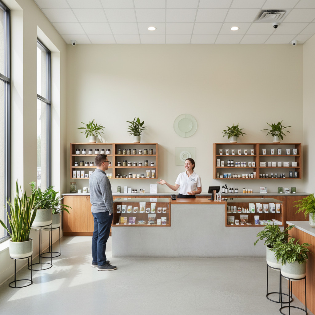 Anoka dispensary interior