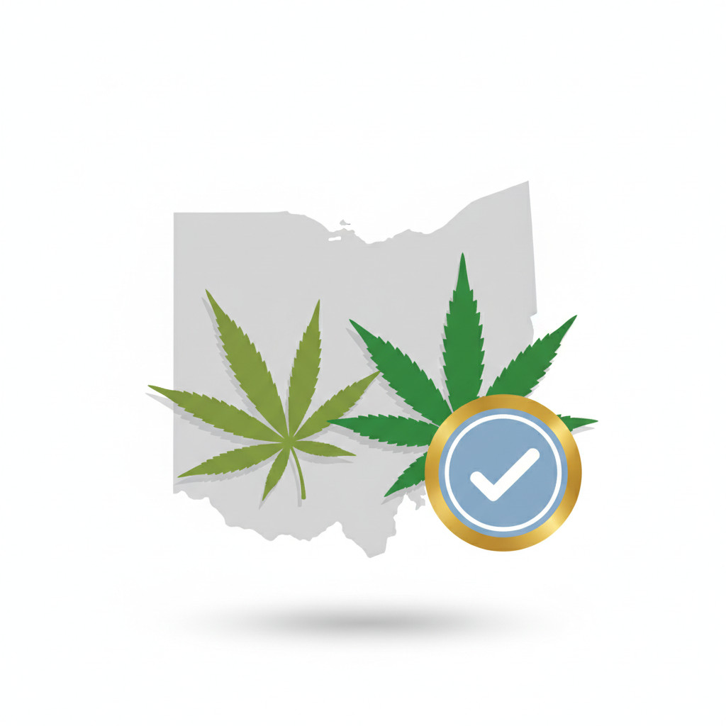 Ohio hemp and cannabis certification badge