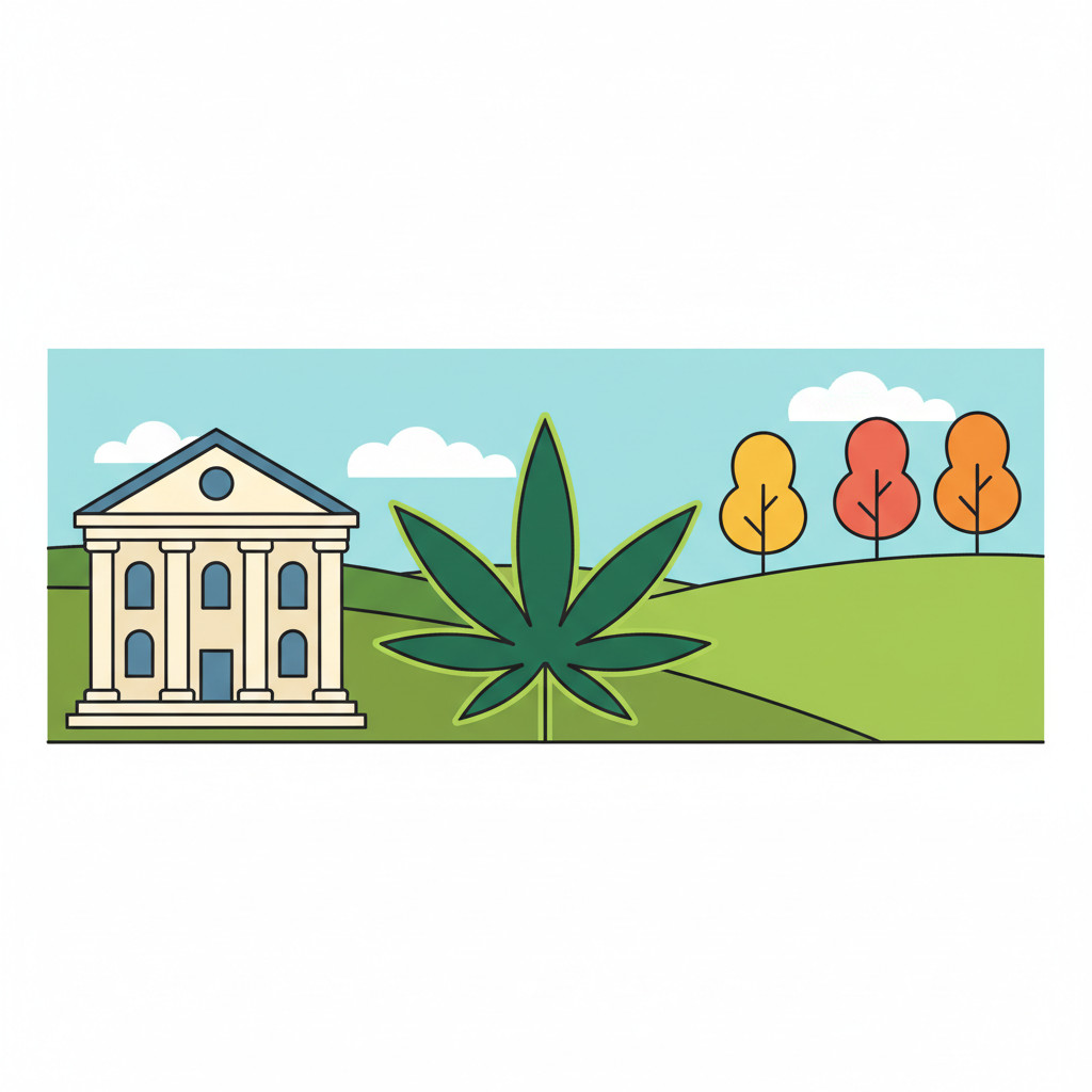 VTSU cannabis partnership illustration