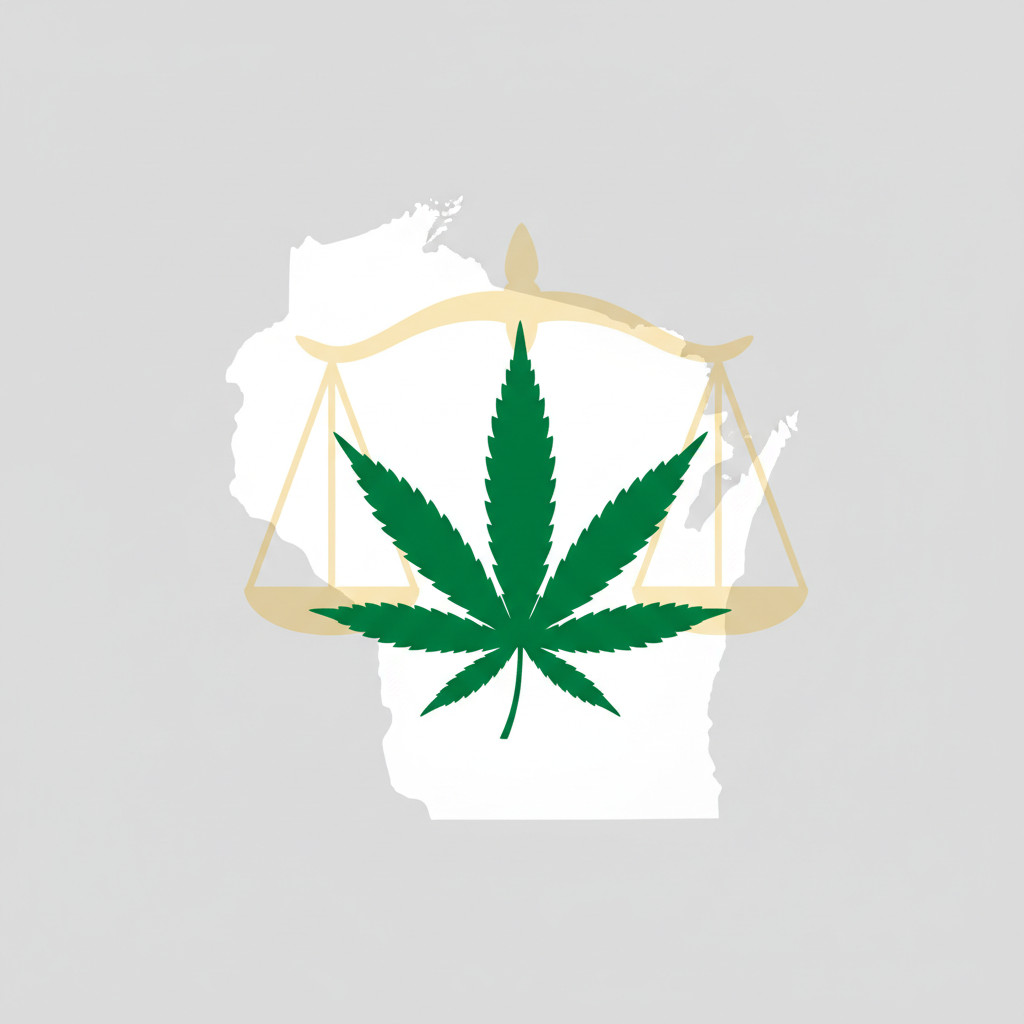 Wisconsin cannabis bill illustration