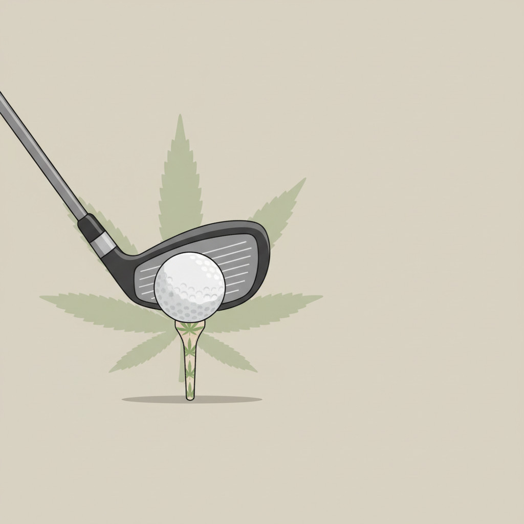 Cannabis golf visual