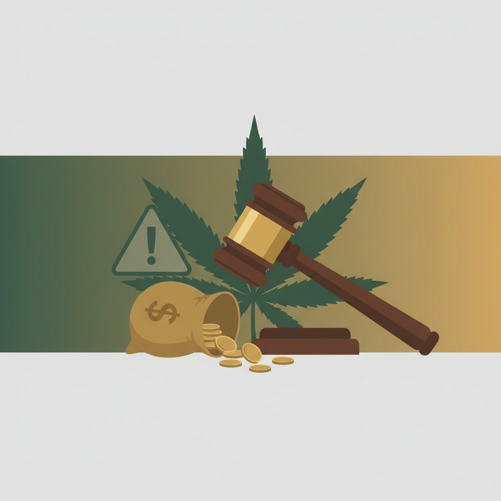 Legal and financial consequences in cannabis industry