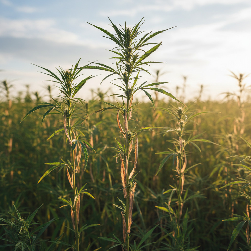 Carmanecta hemp field