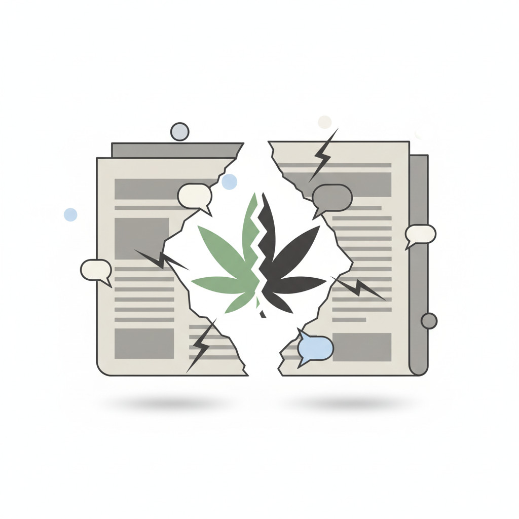 NYT weed coverage conflict image