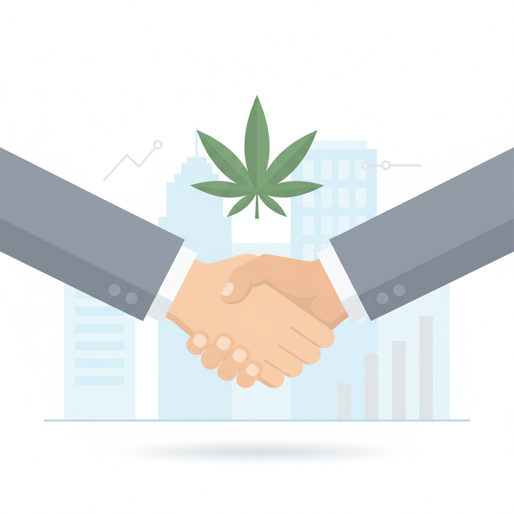 Corporate acquisition in the cannabis industry