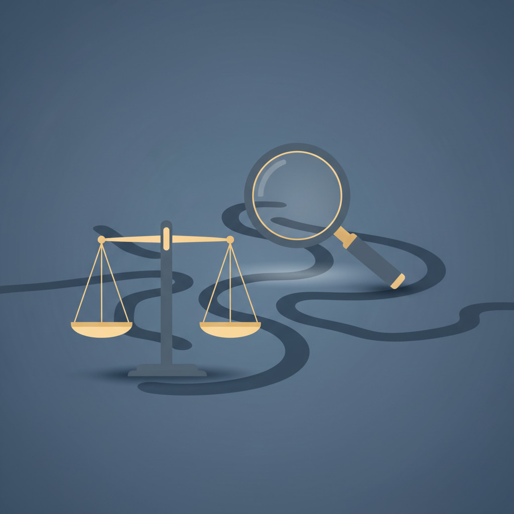 Regulatory evasion and legal scrutiny symbolic image