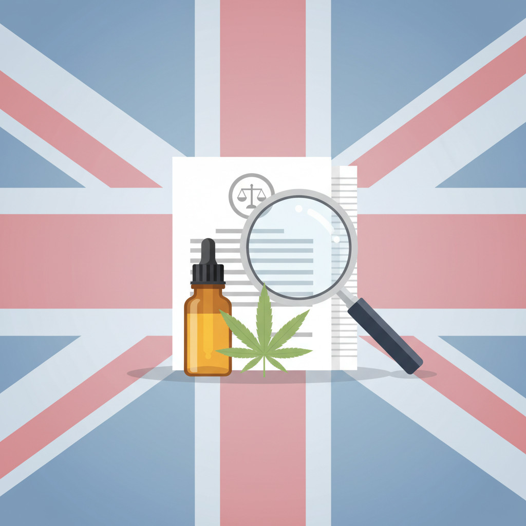 UK CBD regulation visual