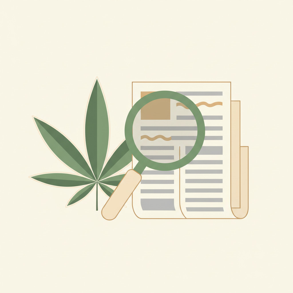 Cannabis critique illustration