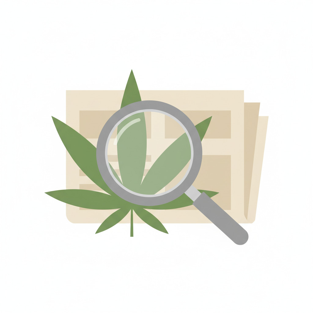 Cannabis media critique visual