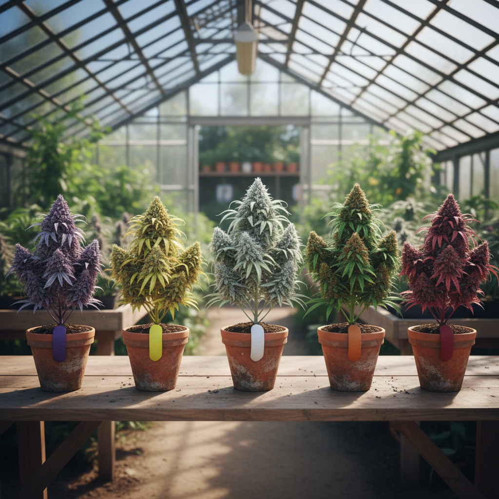 Cannabis plants variety photo