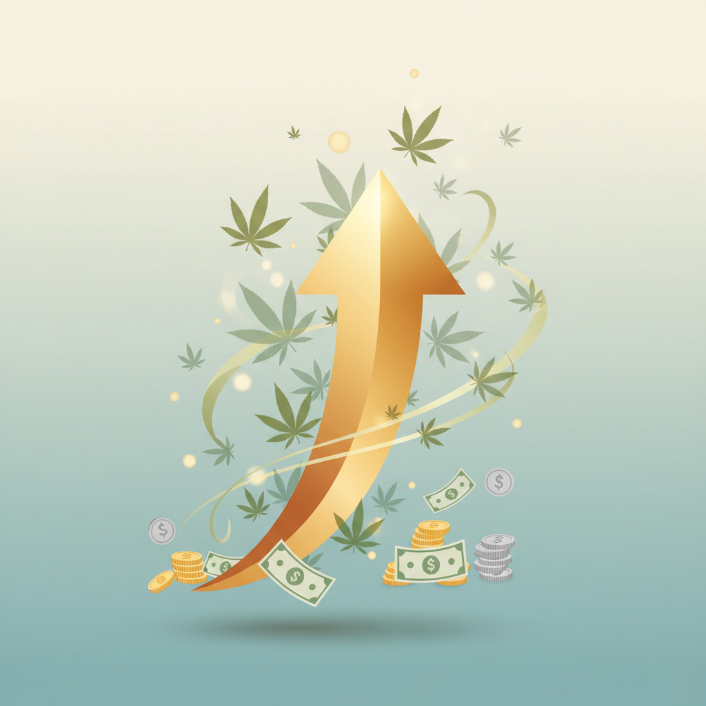 Cannabis market trends illustration
