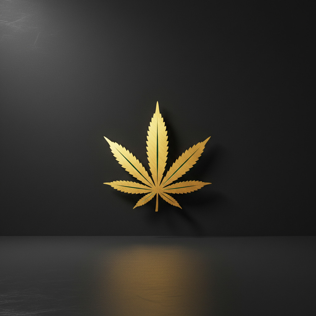 Luxury cannabis branding image