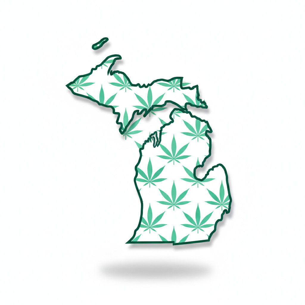 Michigan cannabis outline image