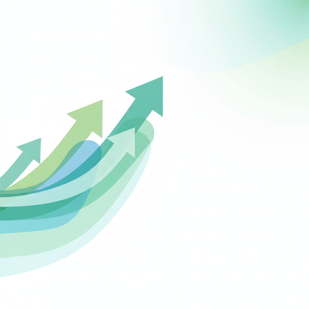 Revenue growth abstract illustration