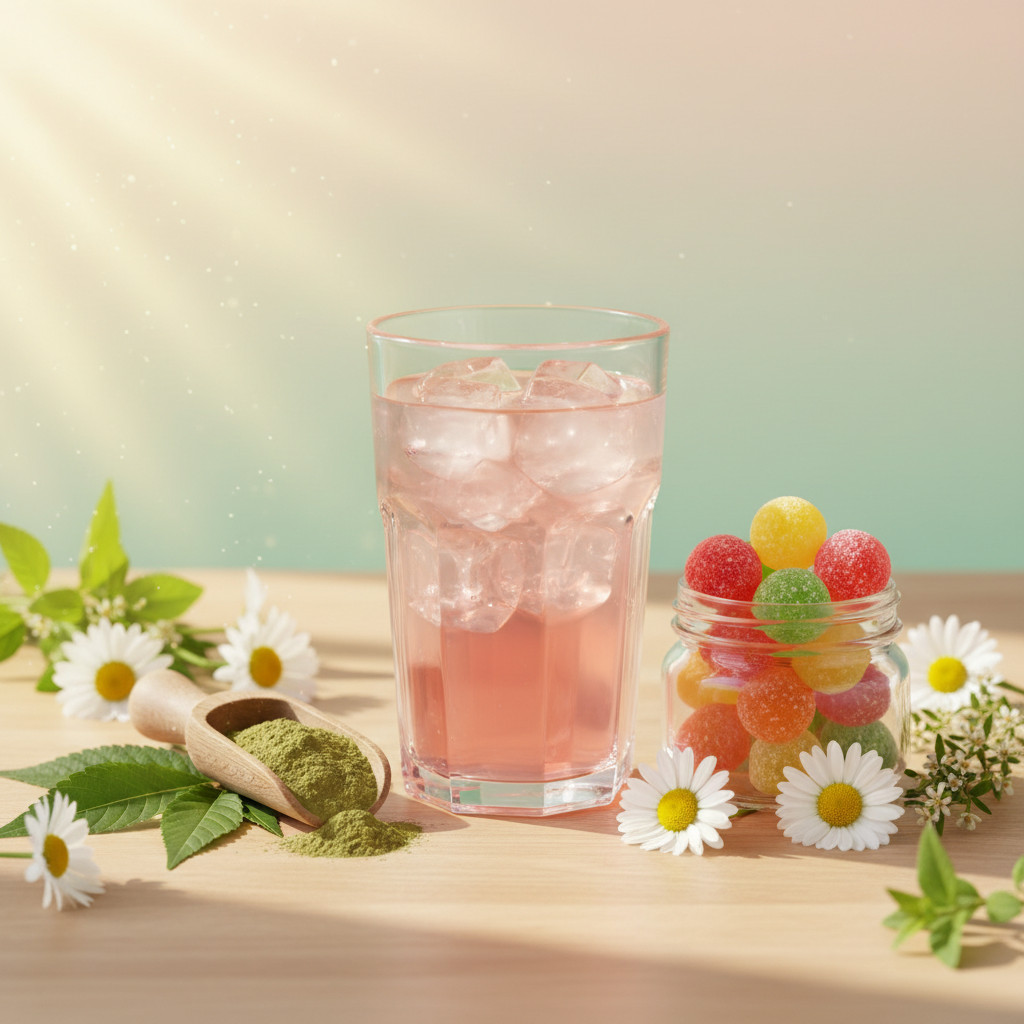 Spring delta-9 and kratom products