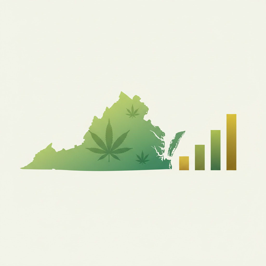 Virginia medical cannabis sales image