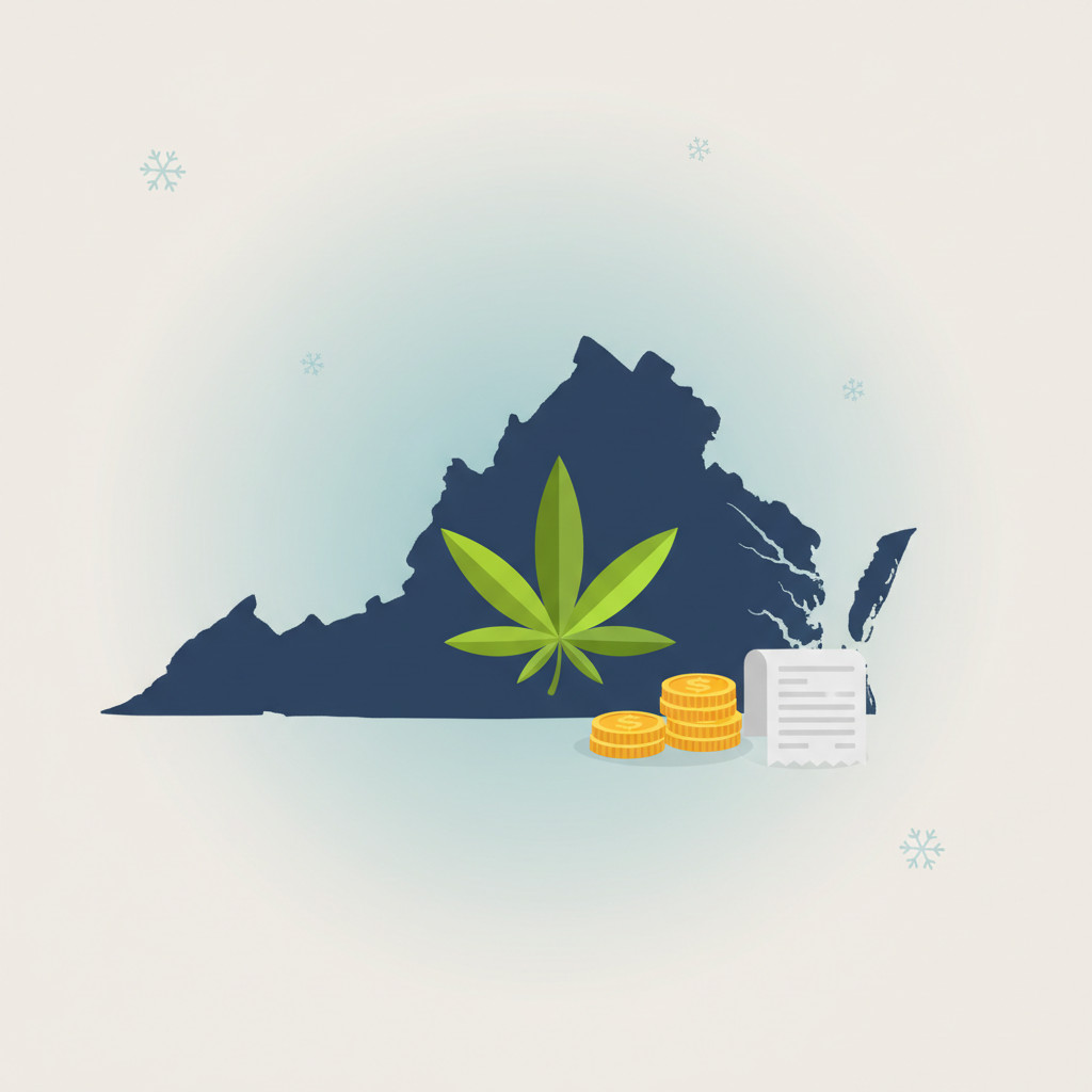Virginia medical cannabis sales visual