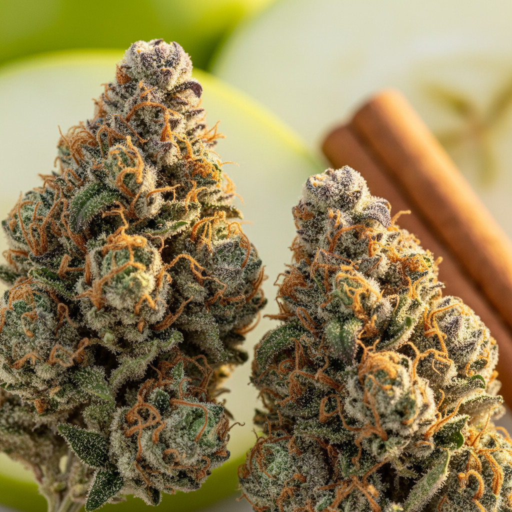 Apple Tartz bud close-up