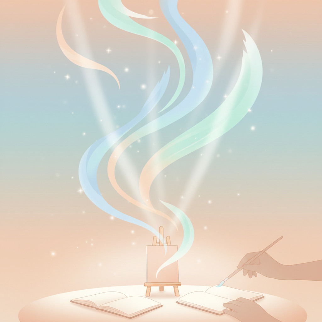 Emotional uplift illustration