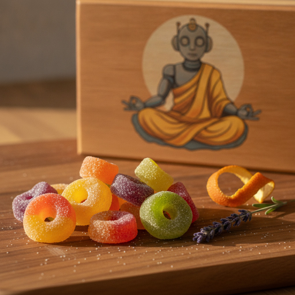 Green Era Gummies in natural setting