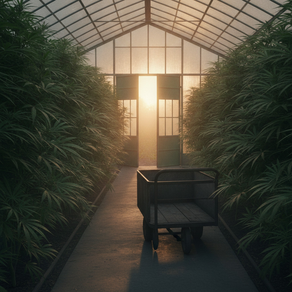 PharmaCann cultivation transition greenhouse
