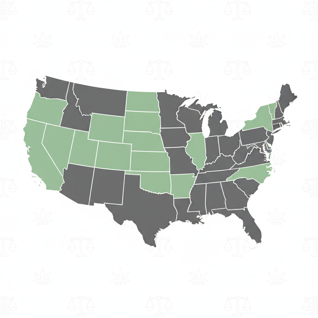 Stylized U.S. map highlighting Mississippi Indiana and Nebraska