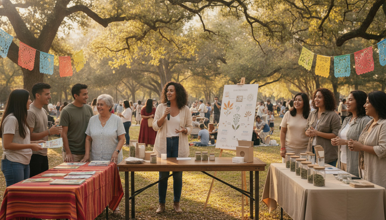 Community cannabis education event