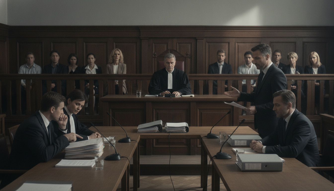Marengo courtroom scene
