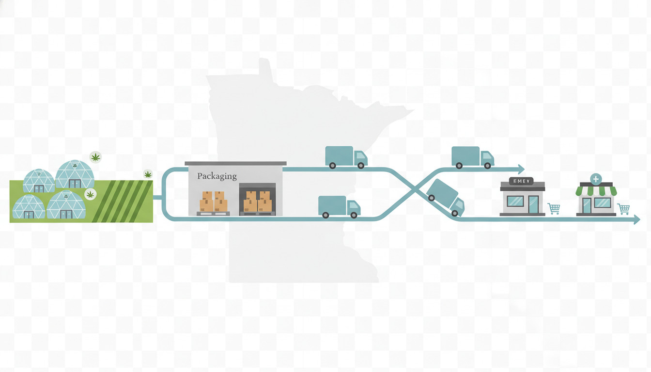 Minnesota cannabis supply chain logistics