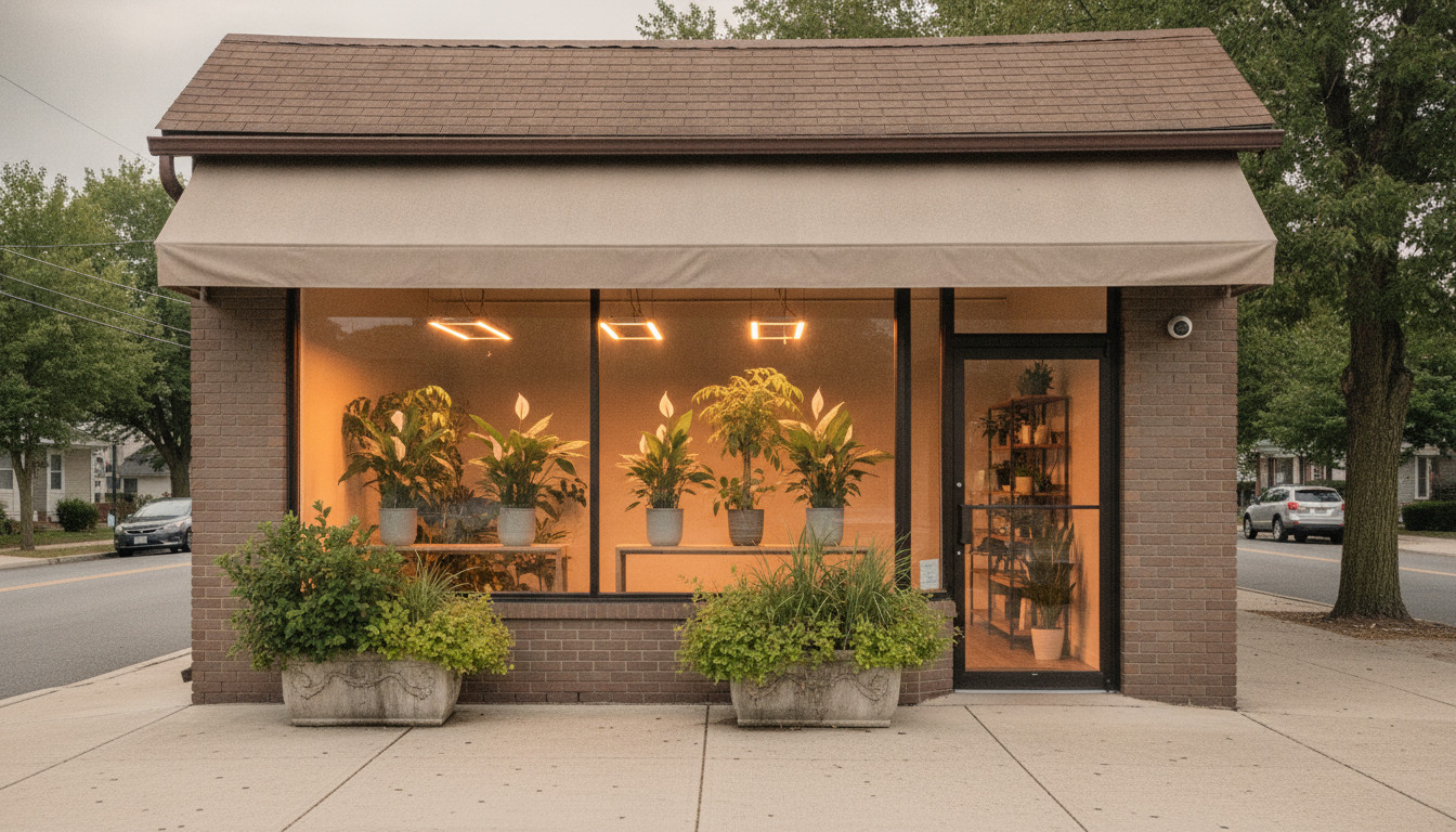 Exterior of a New Jersey cannabis storefront